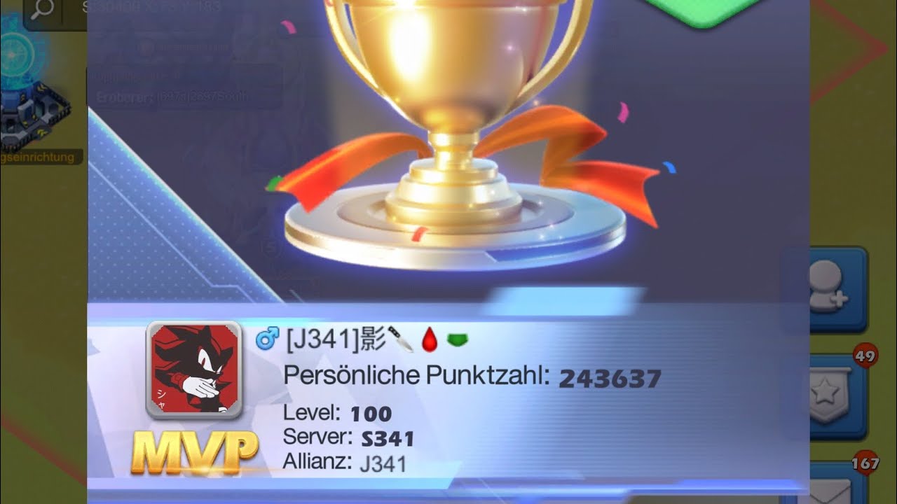 Topwar TC Team B 341 vs 3053/2697/2315