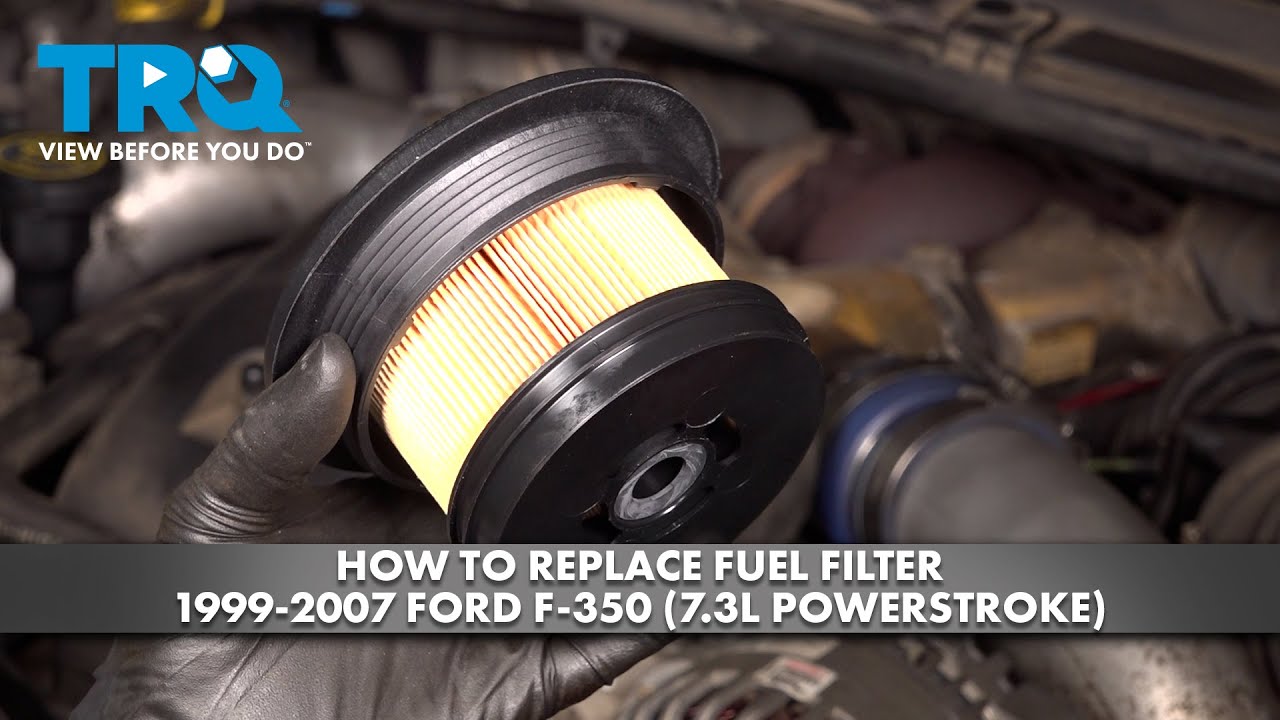 Как заменить топливный фильтр на Ford F-350 (7,3 л Powerstroke) 1999–2007 гг.