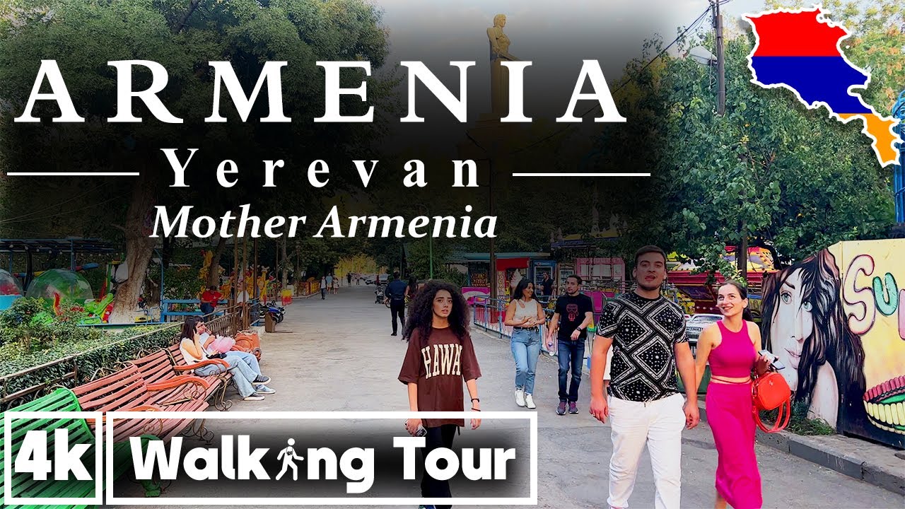Mother Armenia, Victory Park, Yerevan, Armenia 🇦🇲 (4K Walking Tour)