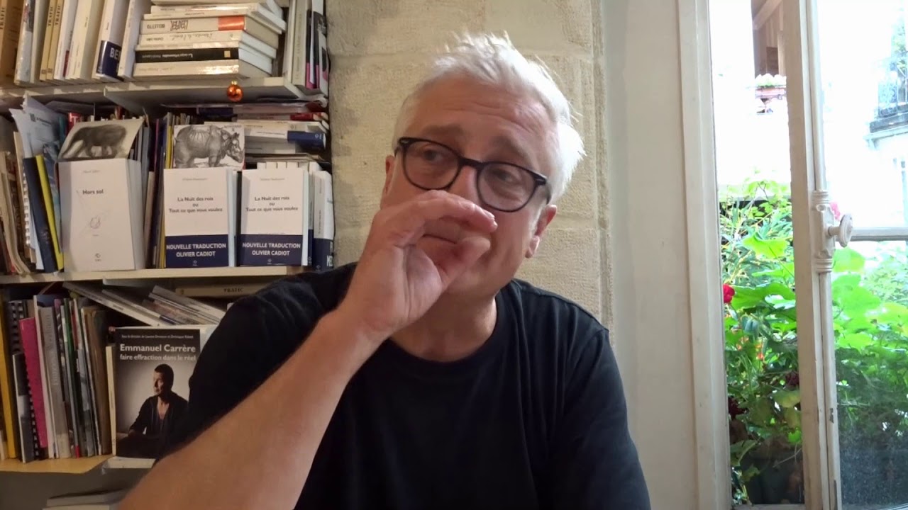 Olivier Cadiot La Nuit des rois ou tout ce que vous voulez, de William Shakespeare