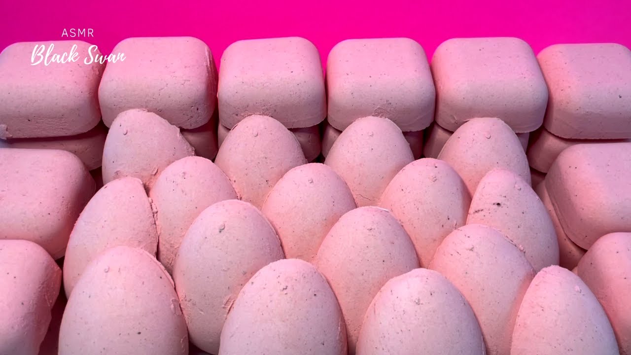 💗 Crunchy ASMR Baking Soda Crush  - Satisfying - Stress Relief