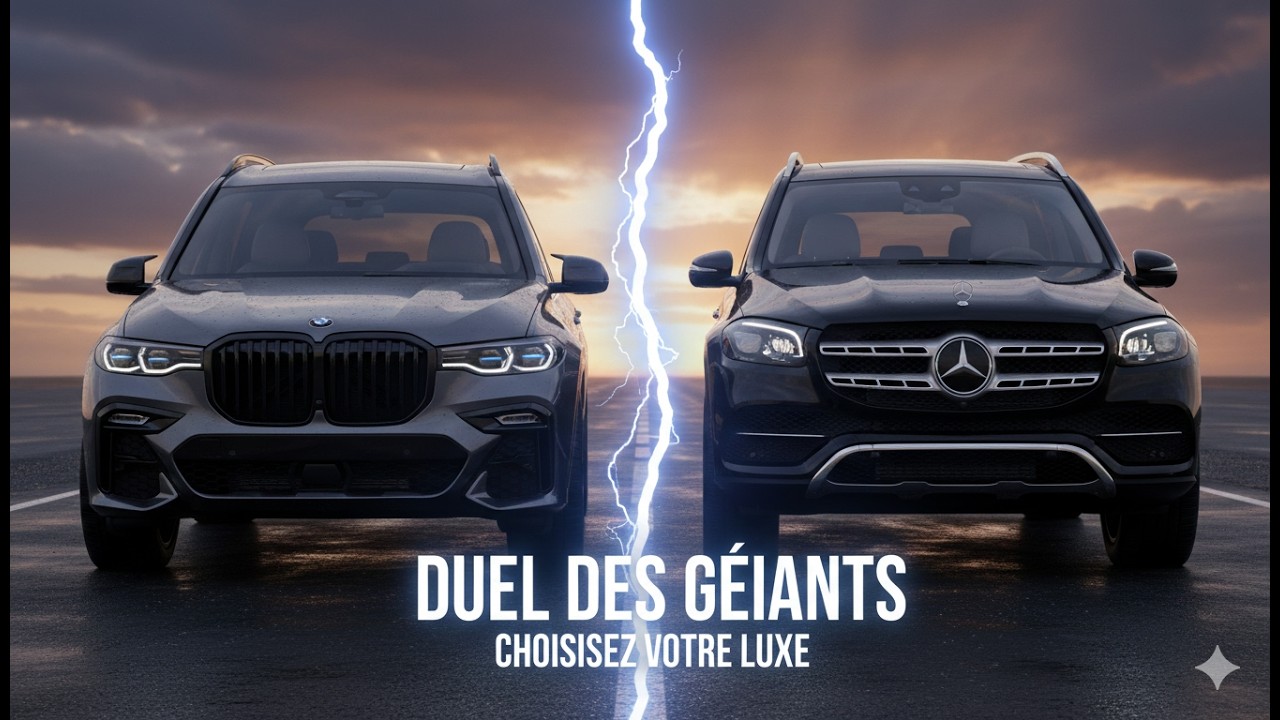 BMW X7 vs Mercedes GLS : Quel est le MEILLEUR SUV de Luxe ?