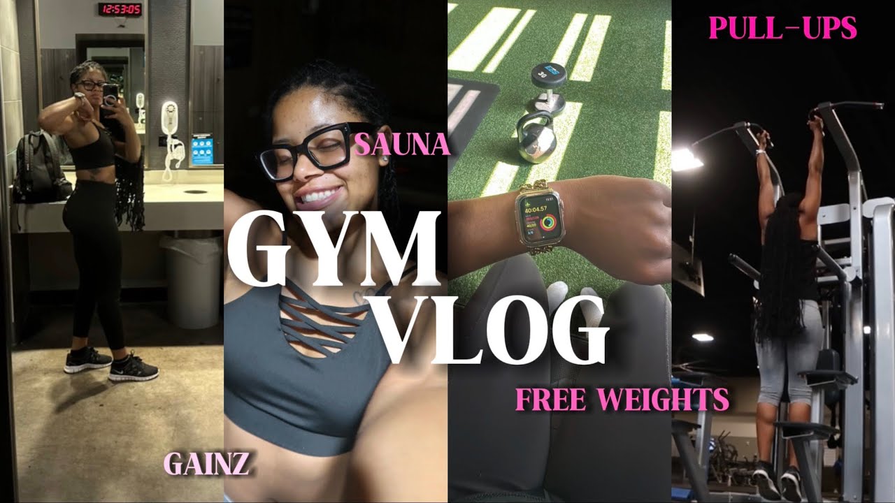 GYM VLOG l quick upper + lower body workout 