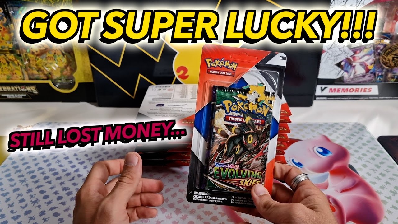 I GOT SUPER LUCKY ON EVOLVING SKIES AND STILL LOST MONEY!!!