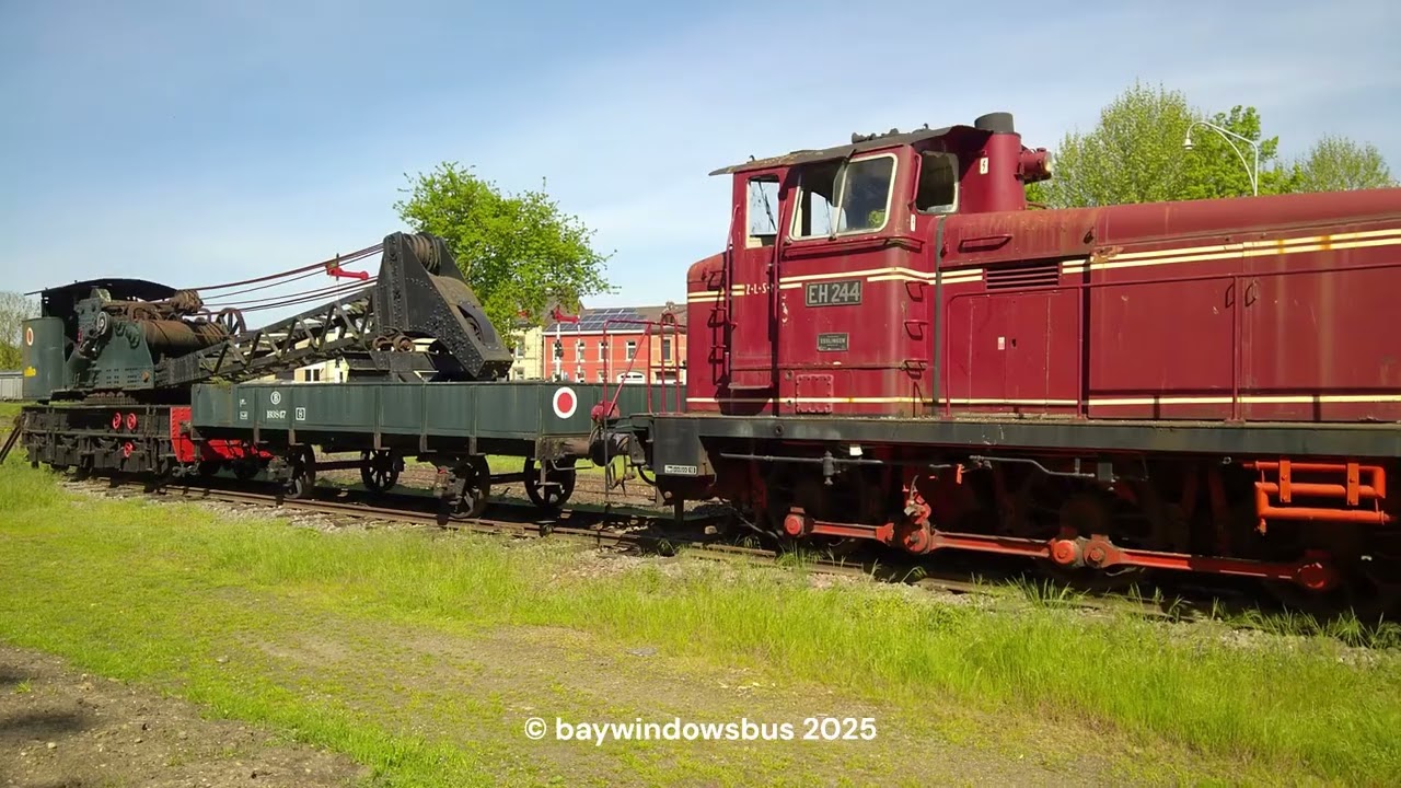 zuid limburgse stoomtrein maatschappij (zlsm) station simpelveld 30-04-2025