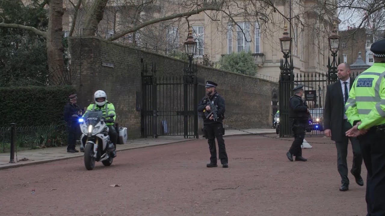 King Charles III leaves Clarence House for Buckingham Palace