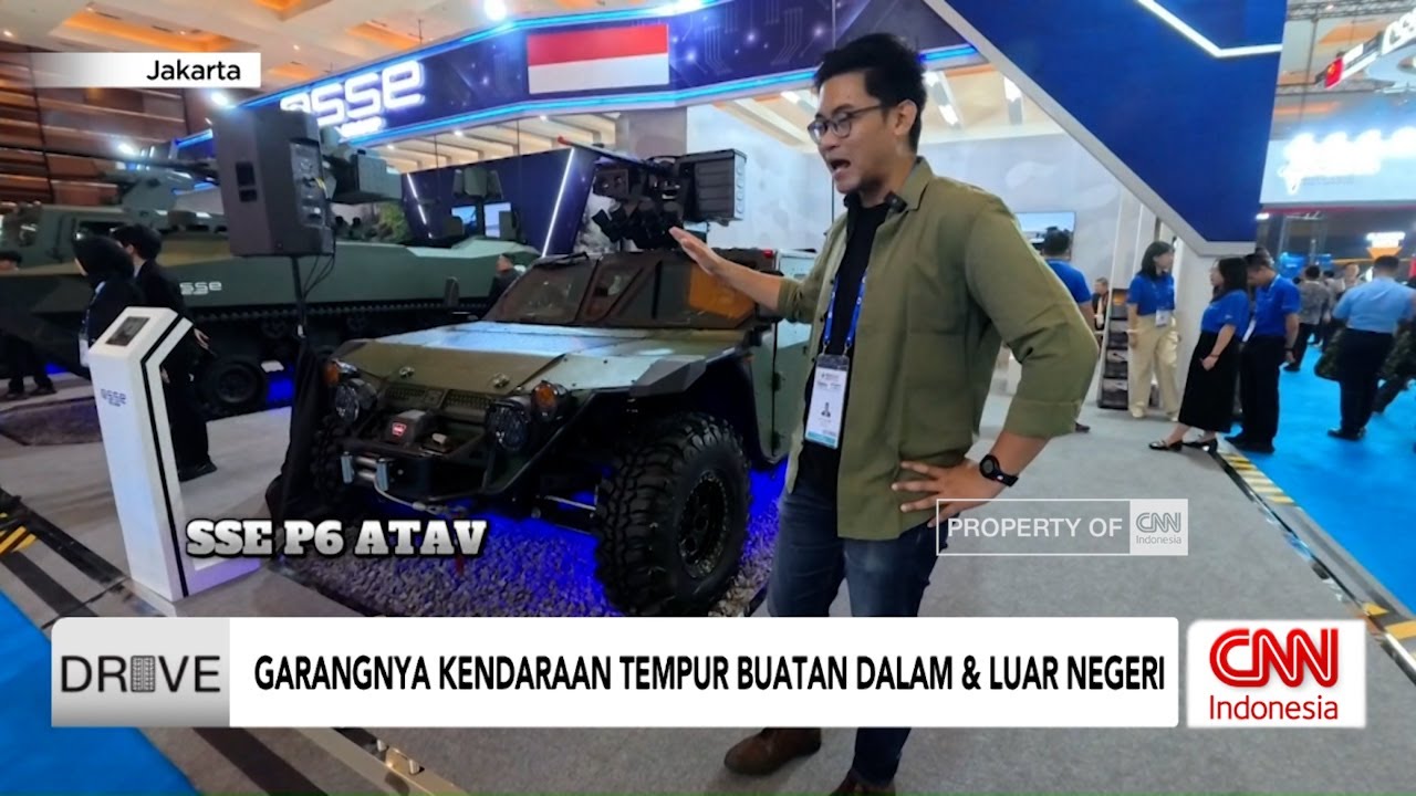Ragam Jenis Kendaraan Militer Di Indo Defence 2025