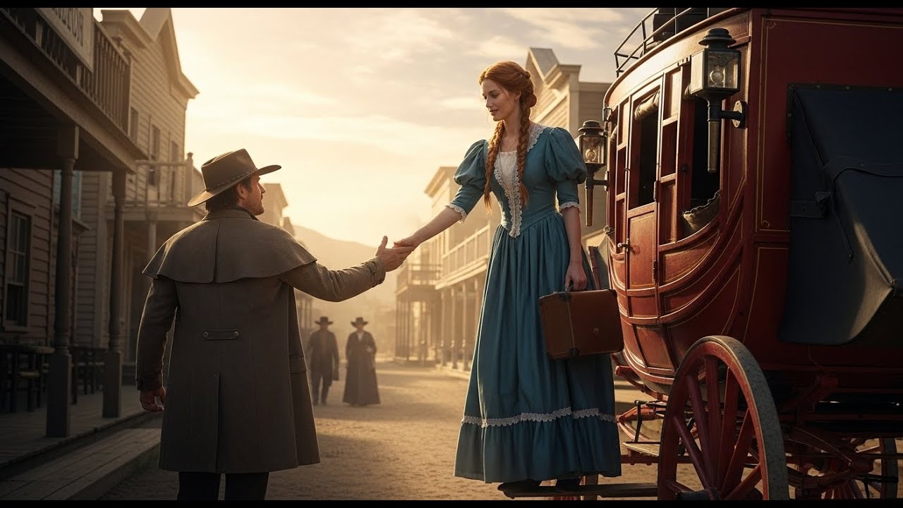 Le solitaire attendait sa promise mais une femme deux fois plus grande que lui descendit du chariot