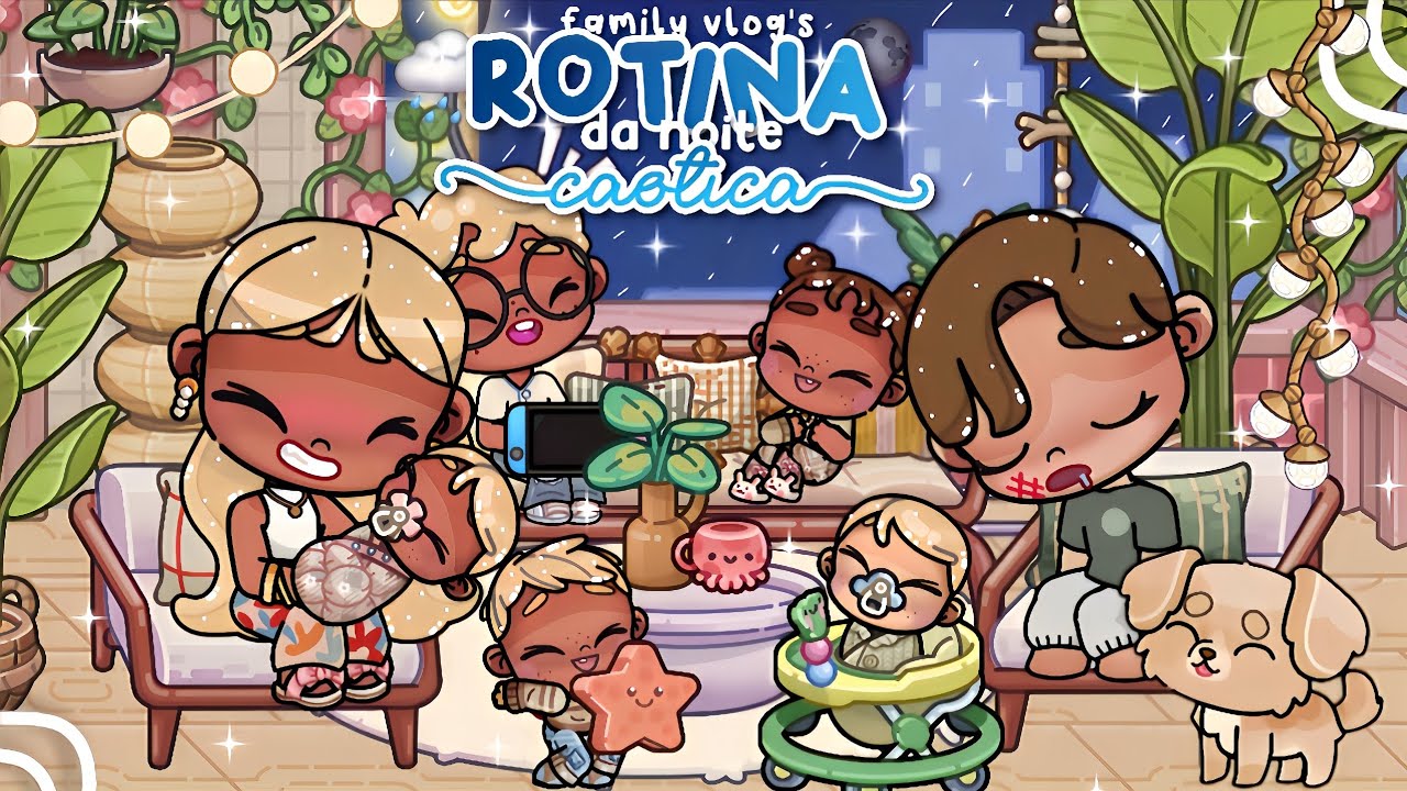 *AESTHETIC* ROTINA DA NOITE *CAÓTICO* ⛈️🌙|~Avatar World~|RP ✨️