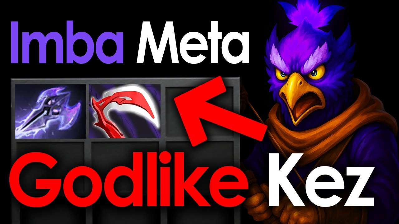 Why KEZ Mid Buys Desolator & Mage Slayer | New Patch 7.40c #dota2