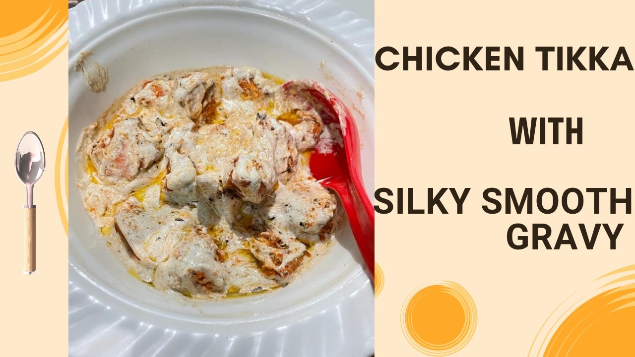 Chicken Malai Tikka with Silky smooth gravy| Chicken with fresh cream #ytshorts #shorts #viral #food