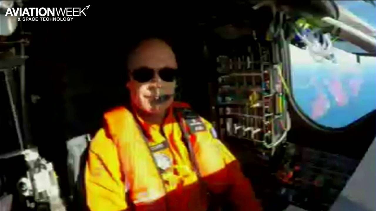 In-flight interview with Bertrand Piccard, Solar Impulse pilot