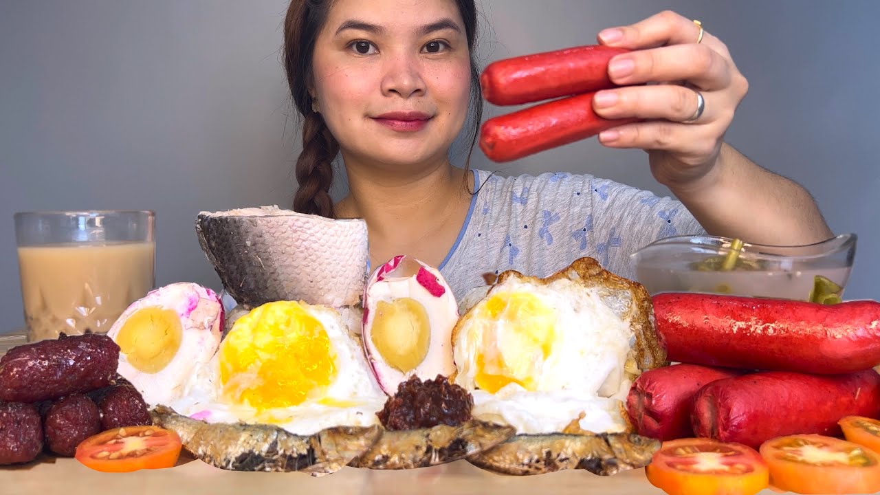 FILIPINO BREAKFAST | SILOG FEAST | MUKBANG PHILIPPINES | MUKBANG ASMR | HANIMACE TV