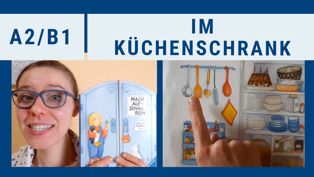 CAN YOU NAME KITCHEN TOOLS IN GERMAN? | comprehensible input for Intermediates
