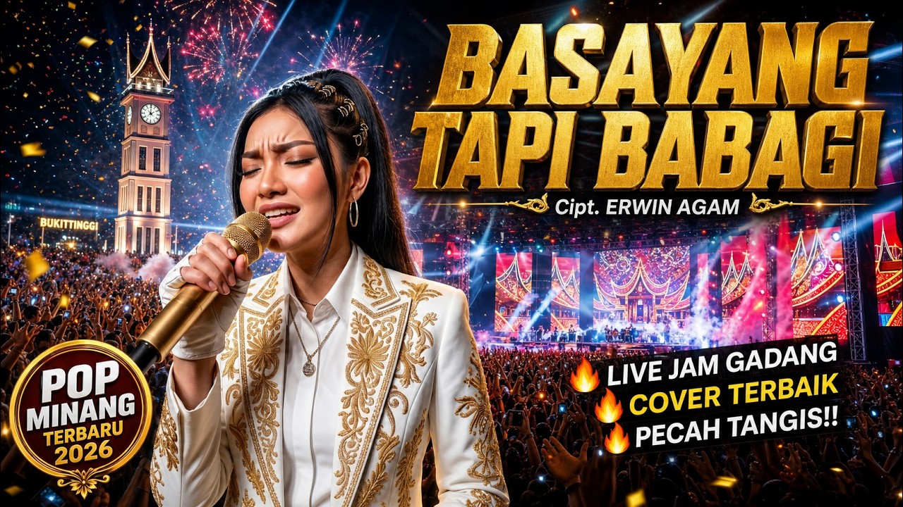 BASAYANG TAPI BABAGI (Cover AI) | SILVA HAYATI | Konser Spektakuler di Jam Gadang | Full AI