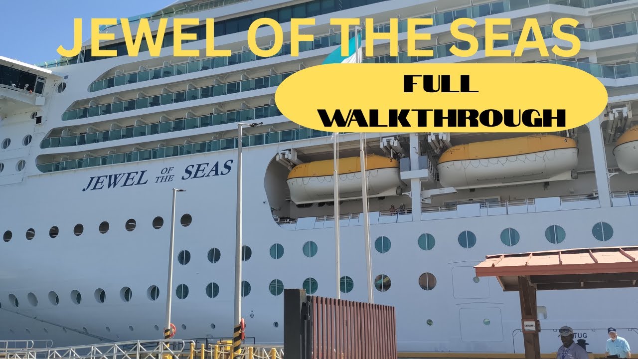 Jewel of the Seas /  Full Walkthrough Cruise Ship Tour  /  Royal Caribbean
