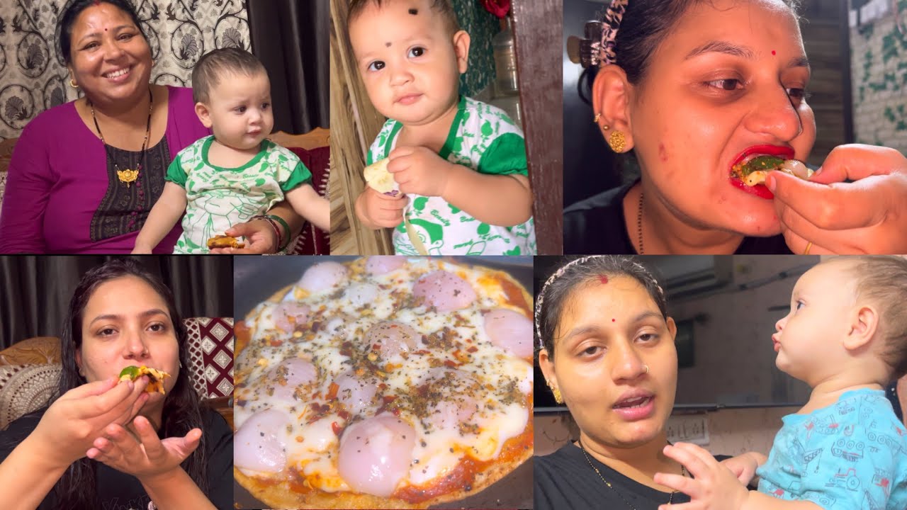 Aj Video Mai Itni Badi Galti Ho Gayi Mujhse😕Aj Sabke Liye Banaya Pizza🍕 ll Saasbahuvlog ll Foodie Gd