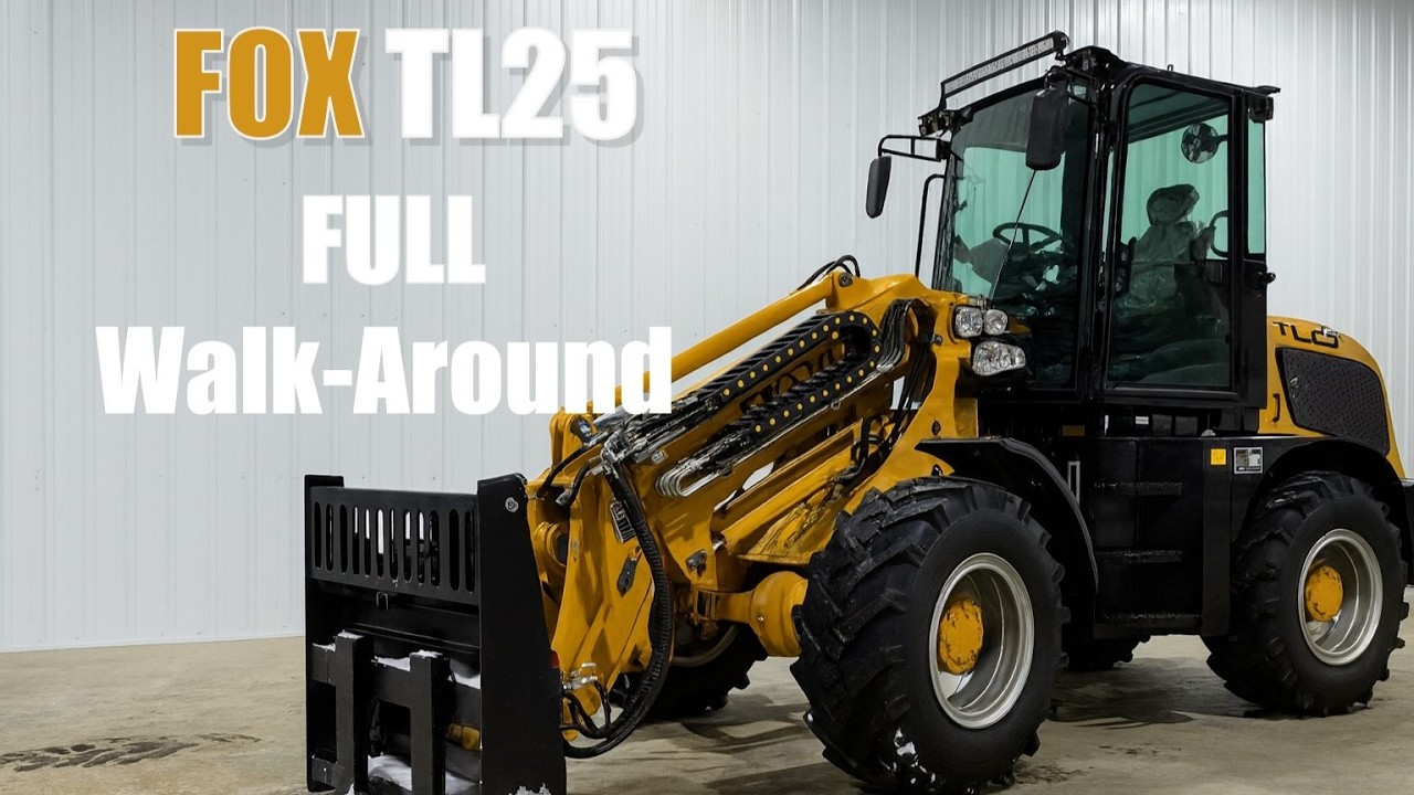 FOX TL25 Wheel Loader – Full Walkaround & Detailed Overview