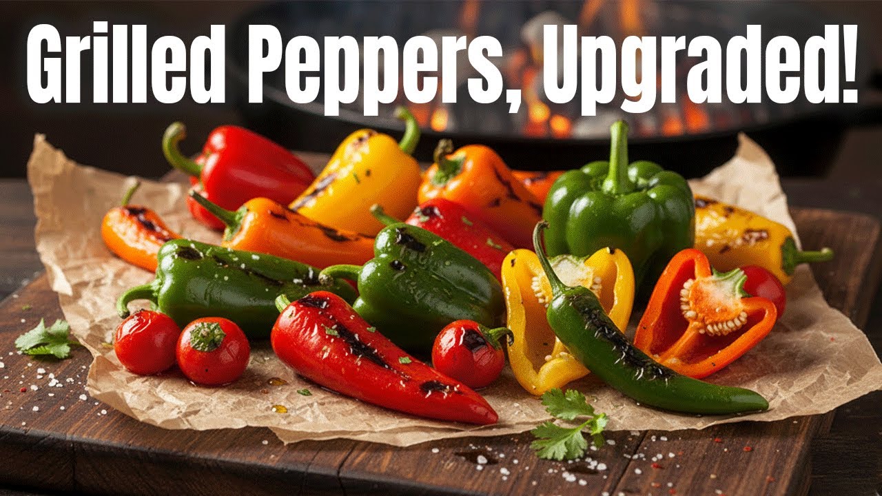 How Many Ways Are There to Grill Peppers? | Fun’Q Episode 6 | Flambe!