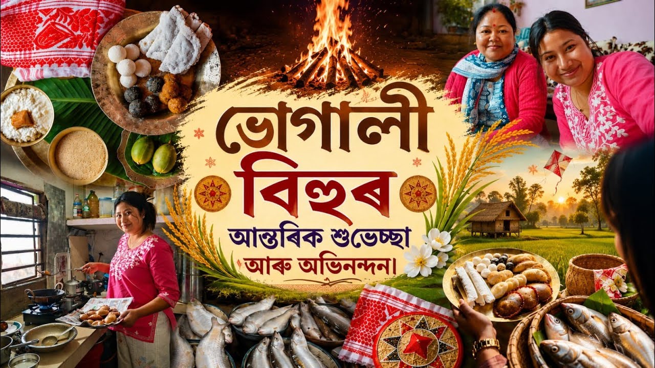 সকলোকে ভোগালী বিহুৰ আন্তৰিক শুভেচ্ছা জনালোঁ 🙏🏼 #maghbihu 