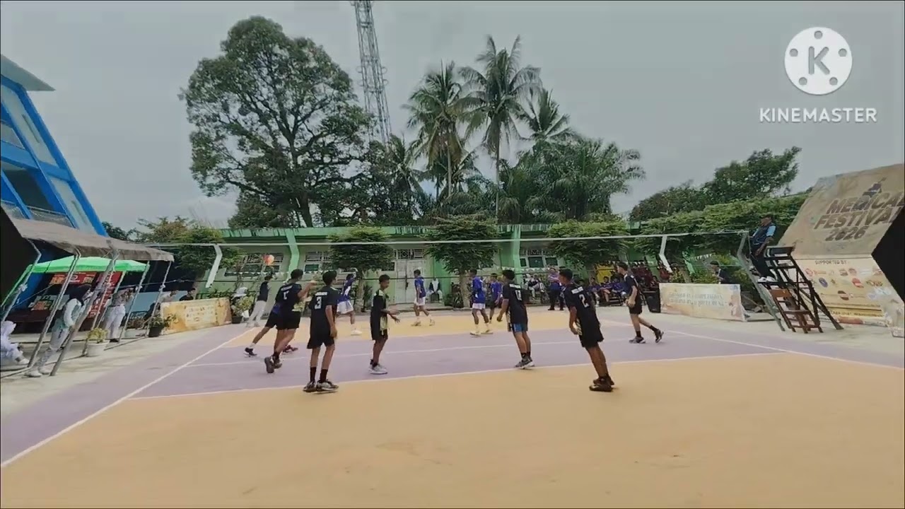 Lomba Volley di SMK BIM jan 2026