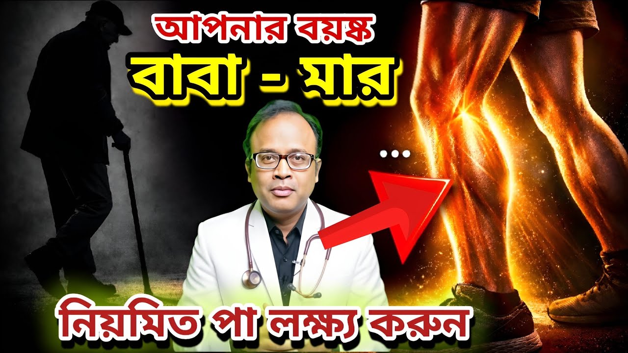 🥹বয়স্ক মানুষের মৃত্যু কি পা থেকে শুরু ? Do Elderly People Start Dying From Their Feet । Sarcopenia