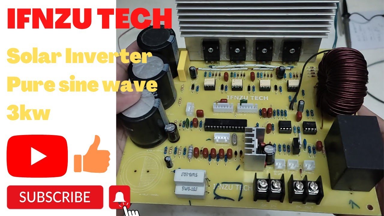 SOLAR INVERTER PURE SINE WAVE 3KW