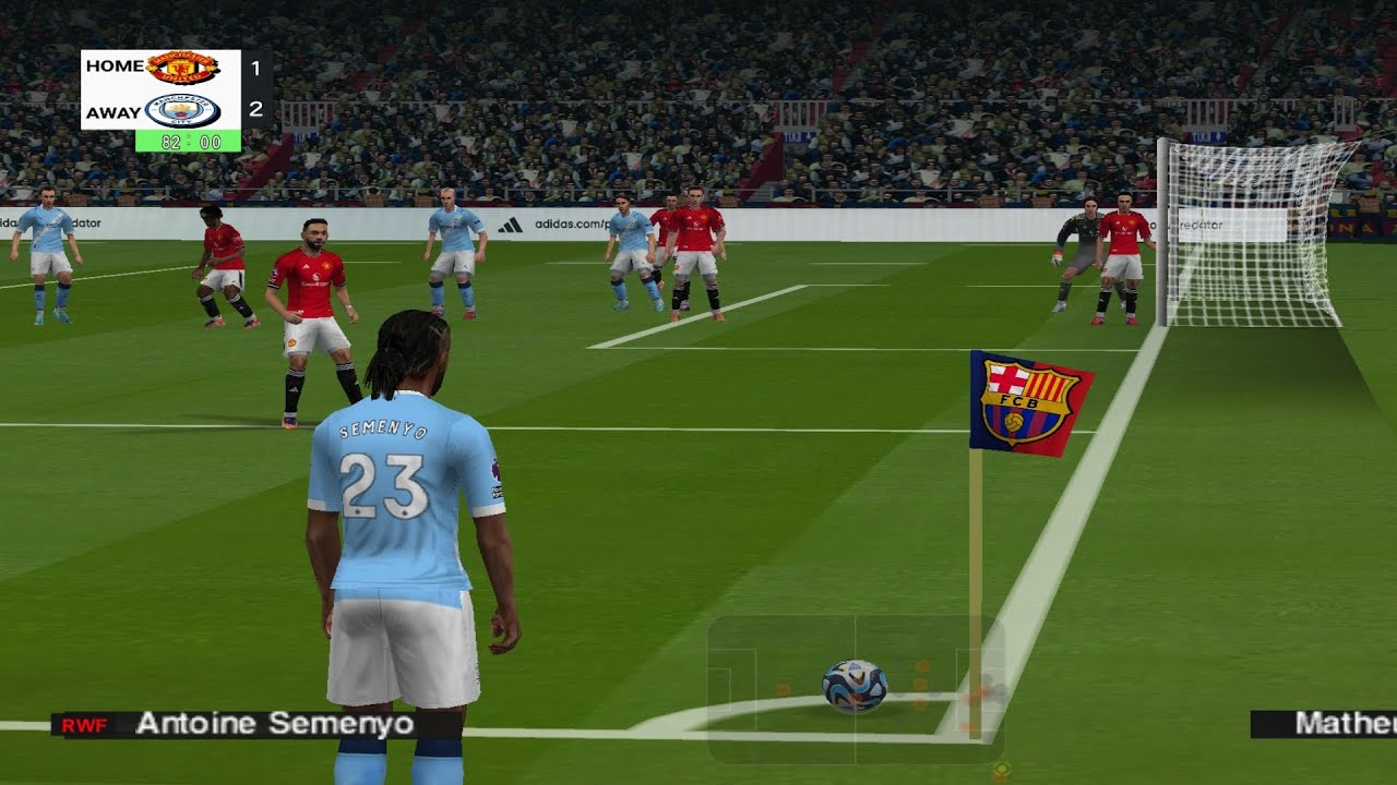 Manchester City Vs Manchester United Di Game FIFA 2026