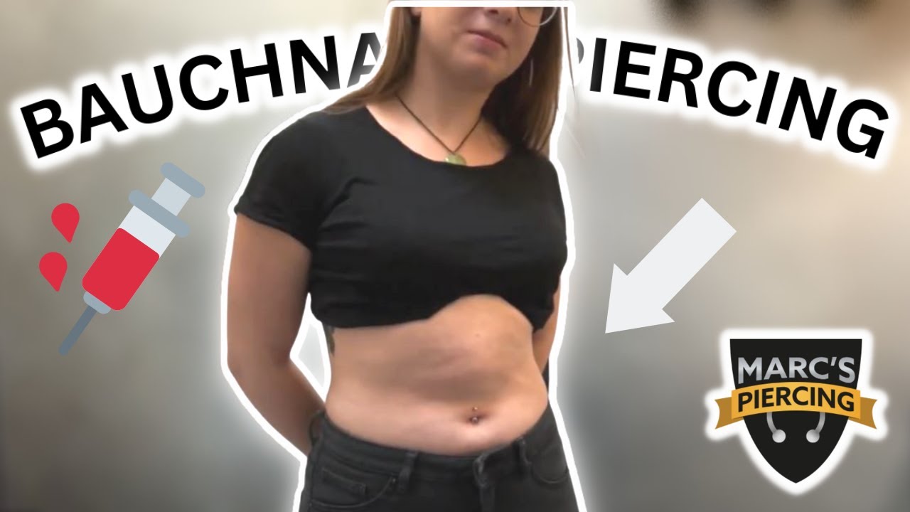 ECHTGOLD! Bekommt sie endlich ihr perfektes BAUCHNABELPIERCING ❓ 🙏  - 💉 Marc's Piercing TV