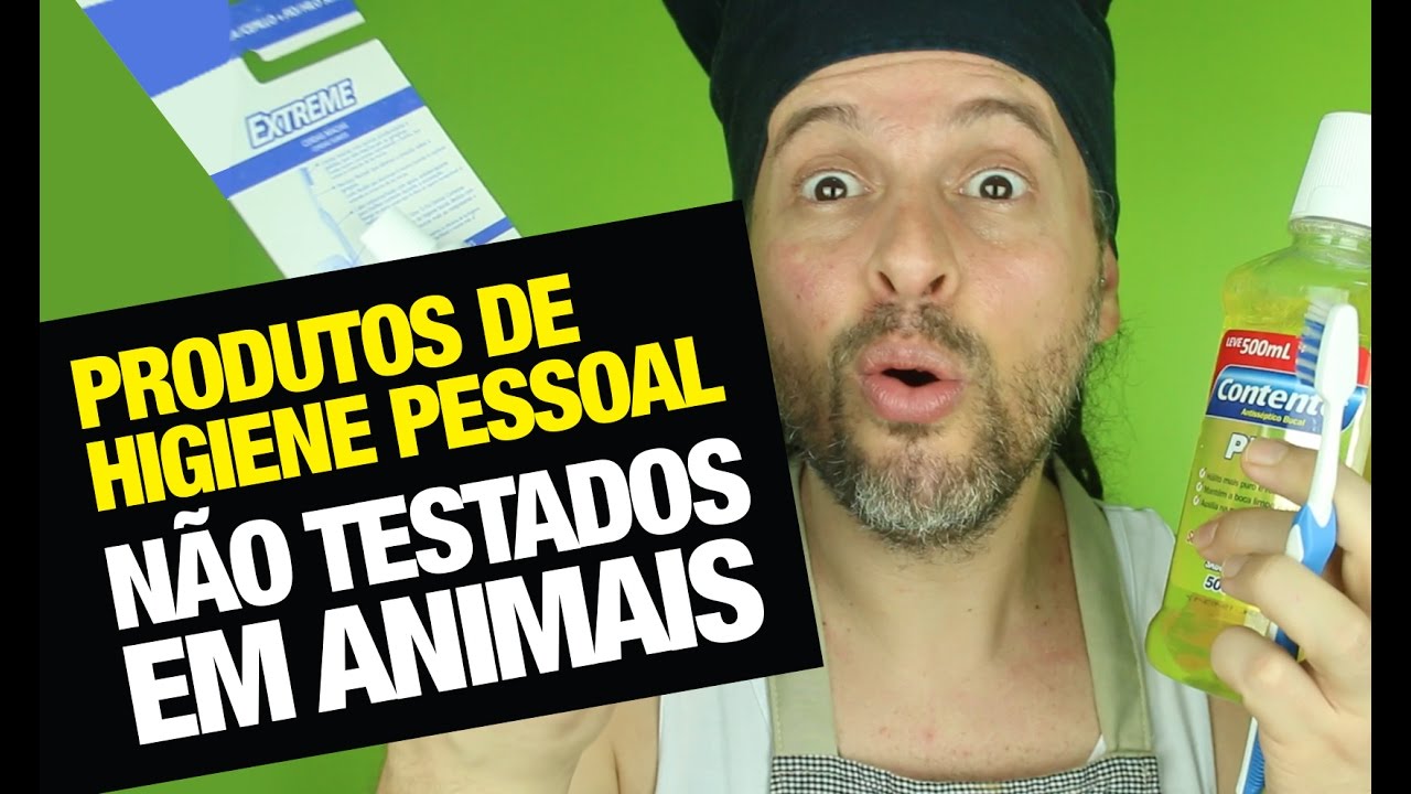 PRODUTOS DE HIGIENE PESSOAL NÃO TESTADOS EM ANIMAIS (VEGANO) VegetariRANGO