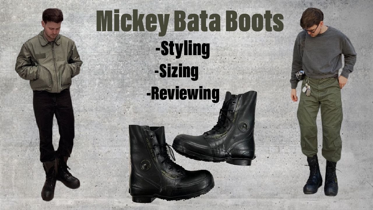 HOW TO STYLE MICKEY BATA BOOTS | SIZING | REVIEW