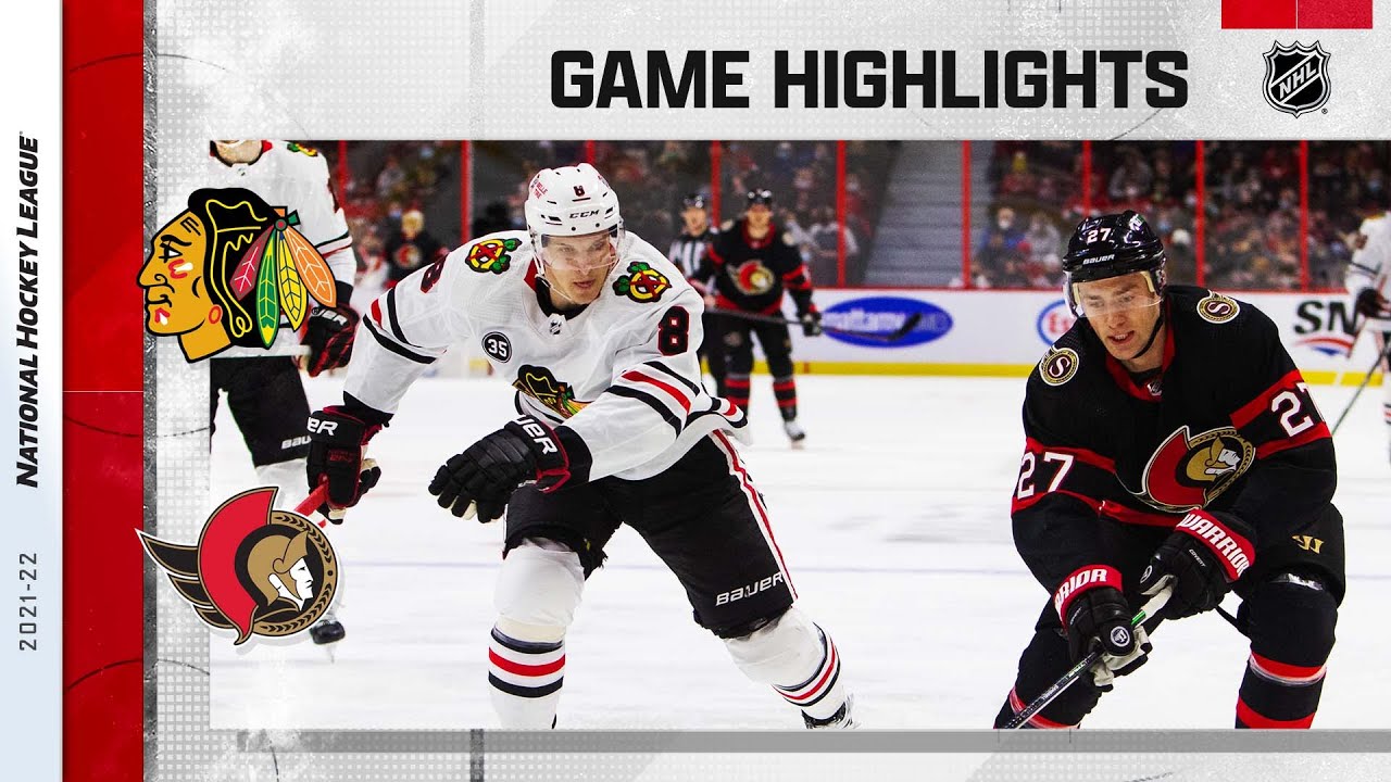 Blackhawks @ Senators 3/12 | NHL Highlights 2022