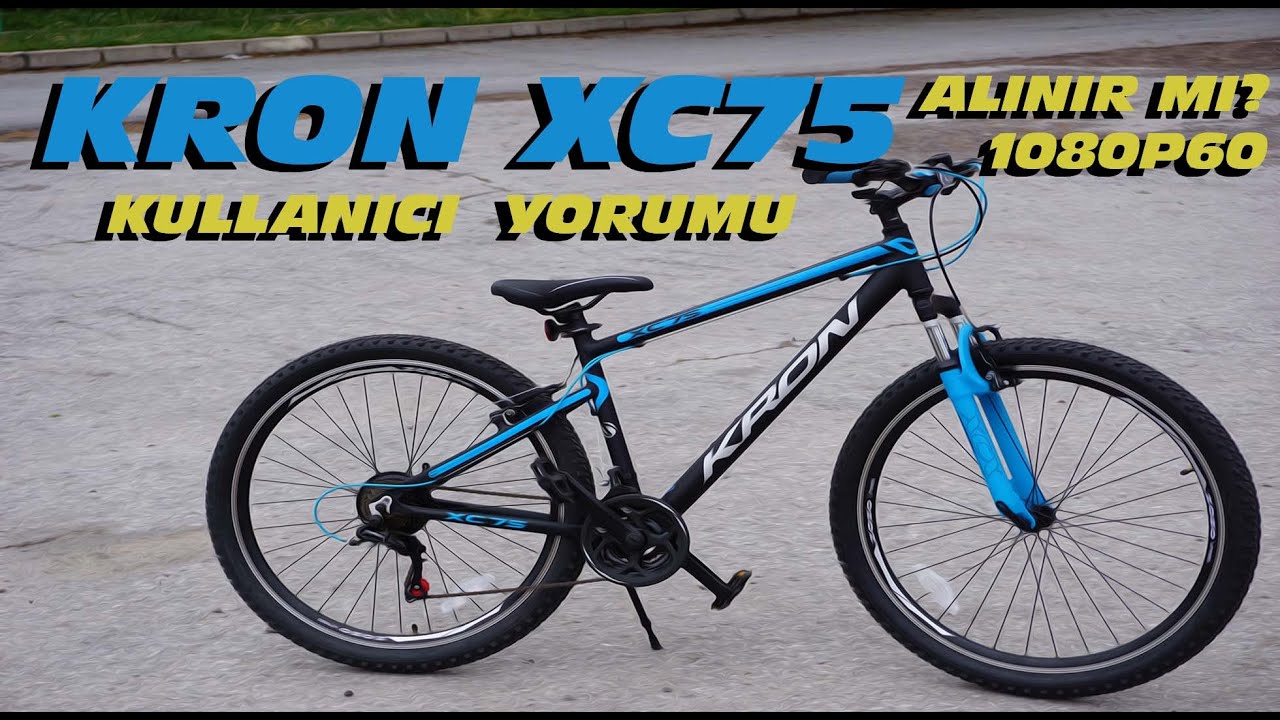 KRON XC 75 BİSİKLET İNCELEME | dağ bisikleti, Kron iyi bir bisiklet midir? 1080P60 kaliteli