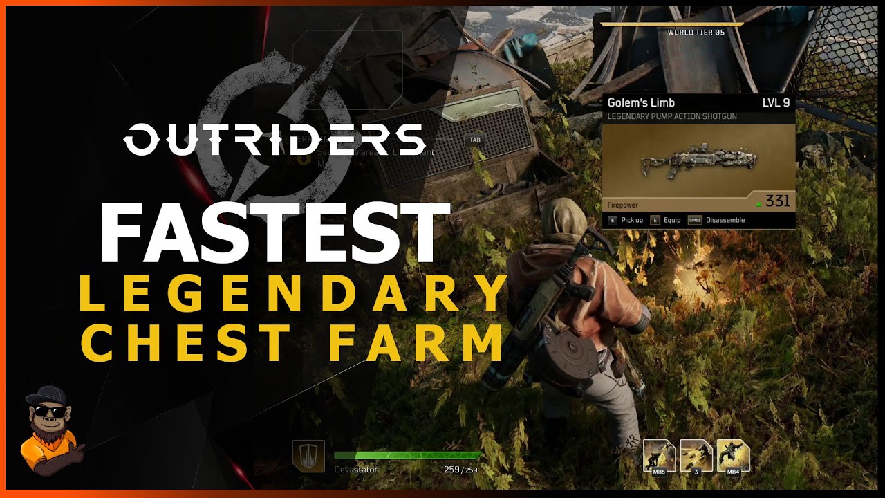 OUTRIDERS   Fast Legendary CHEST Farm
