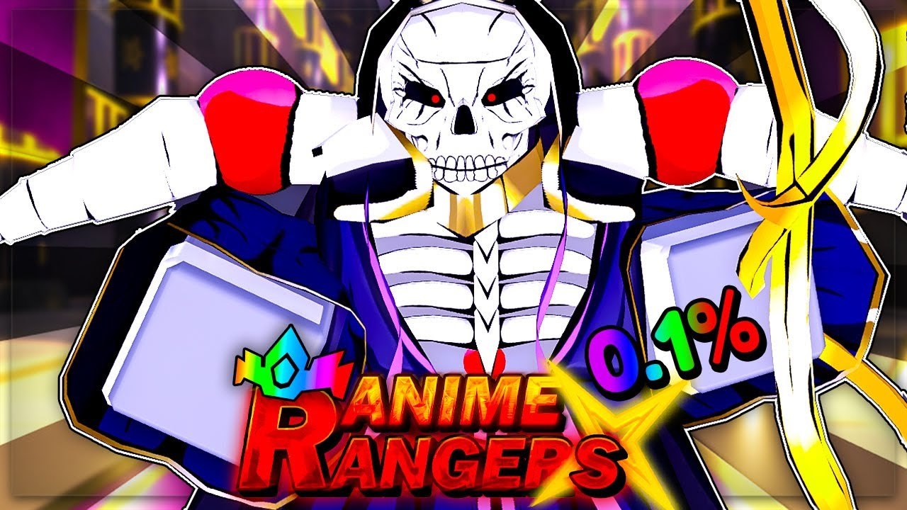 Получение 0,1% SOVEREIGN AINZ в аниме Rangers X!