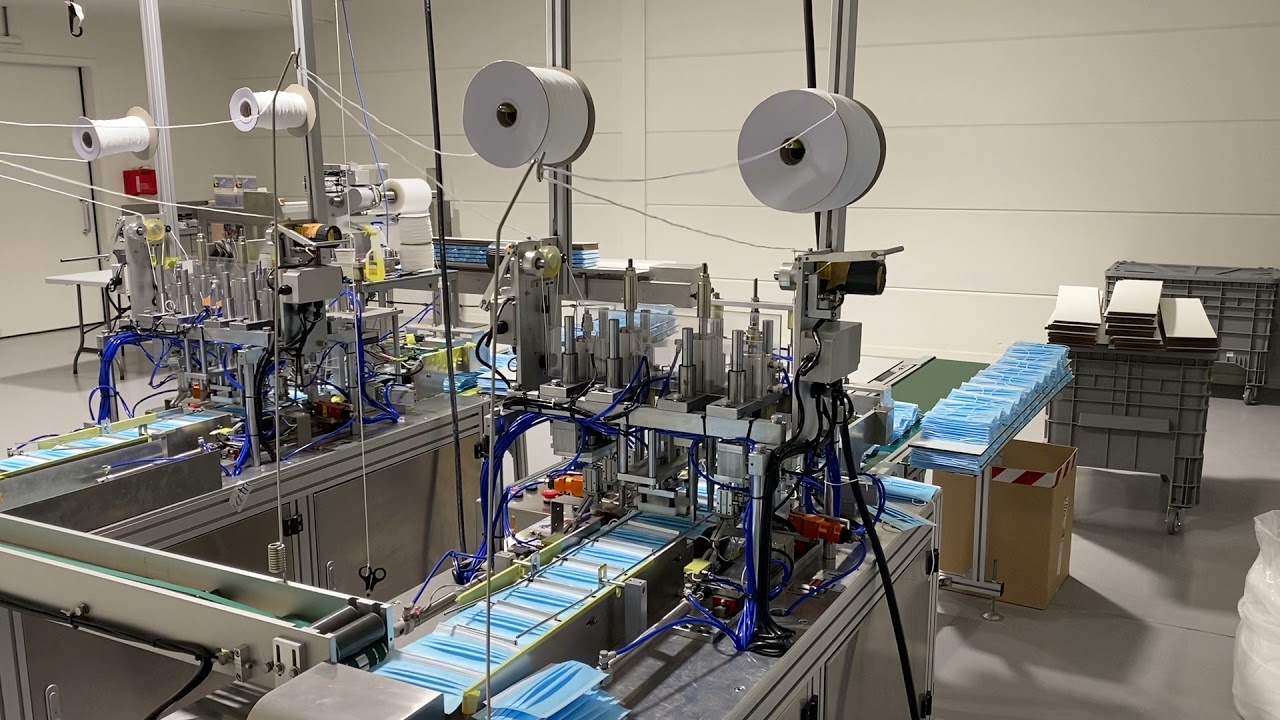 Troostwijk-Auction 38622 - Lot 5 bis - packing machine for mouth masks