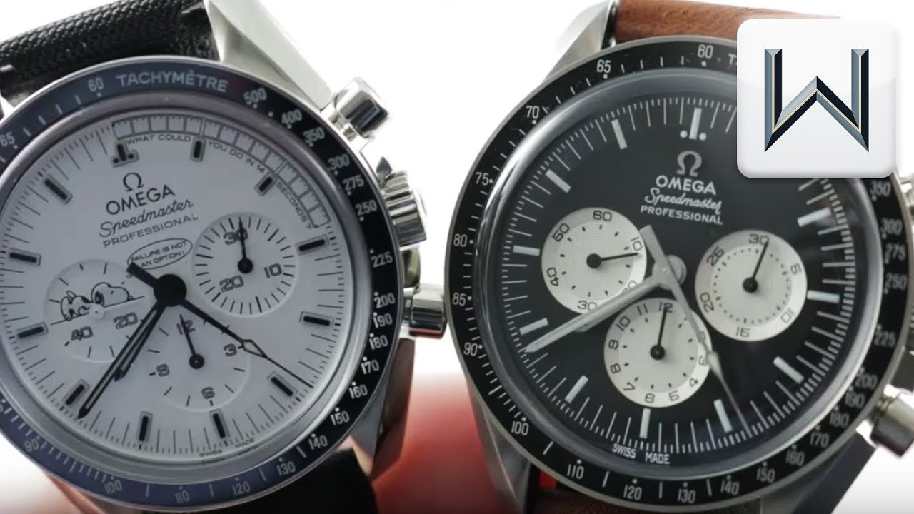 Omega Speedmaster Silver Snoopy vs Speedy Tuesday Project Alaska: Speedmaster Moonwatch