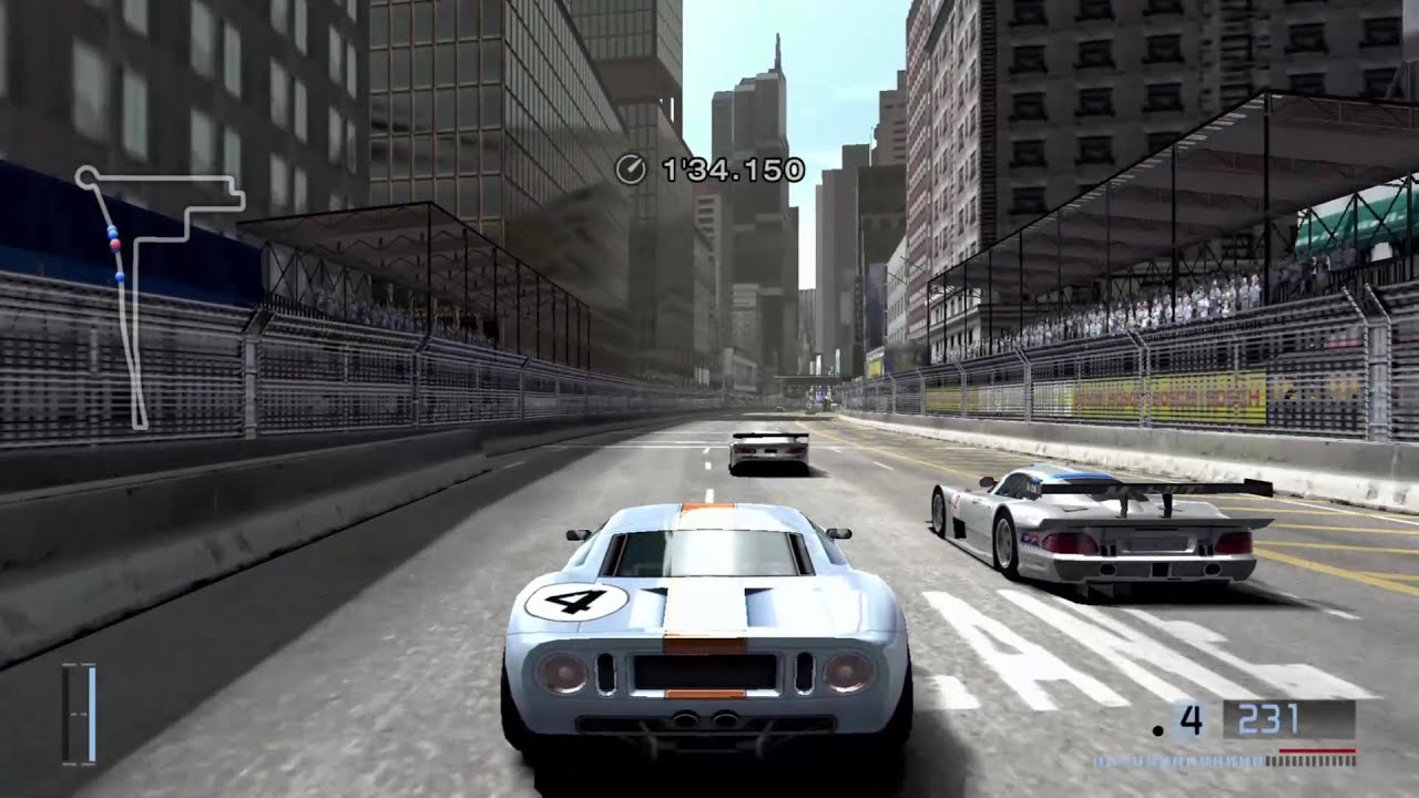 Gran Turismo 4 - Ford GT LM Race Car '02 - New York