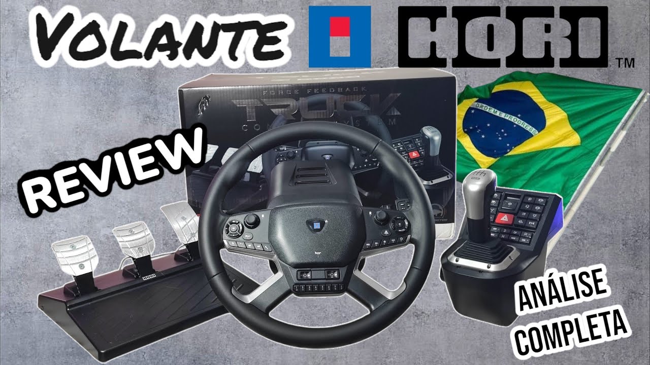 Volante Hori Truck - Review Completo - Definitivo🔥 Euro Truck Simulator e American Truck Simulator.