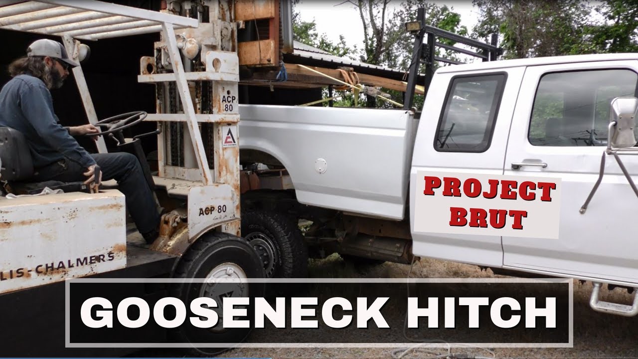 Установка фаркопа B&W Gooseneck на OBS Ford F250 — Project Brut (часть 2)