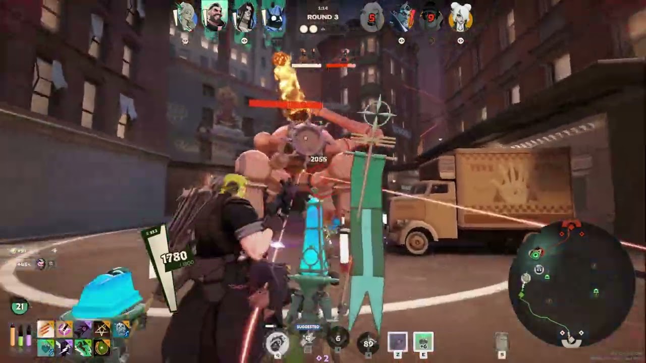 deadlock, upgraded G.C. and lucky shot? my first venator game/brawl