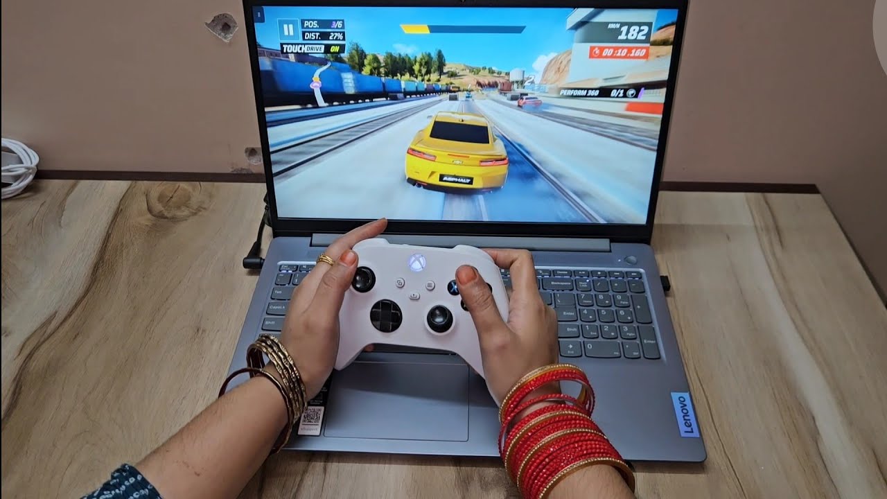 Playing Asphalt 9 Legends Unite on my Laptop 😍