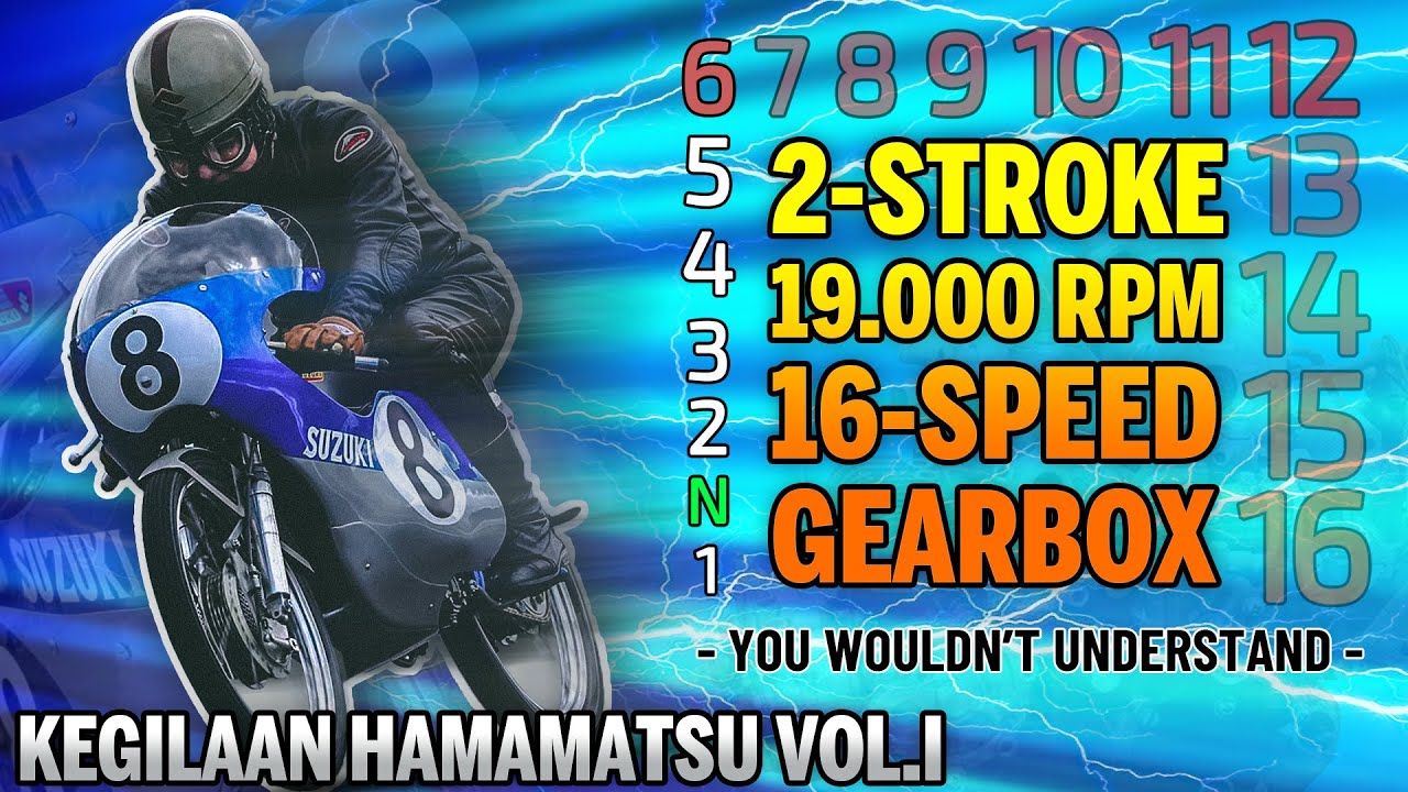 Ketika SUZUKI Bikin Motor 2-TAK 20.000 RPM | RK67 & RP68 | Crazy 60's