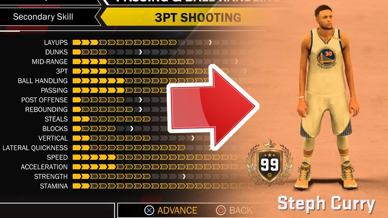 NBA 2K18 BEST PLAYER BUILD! OVER POWERED SHOOTING and DRIBBLING! STEPH CURRY BUILD