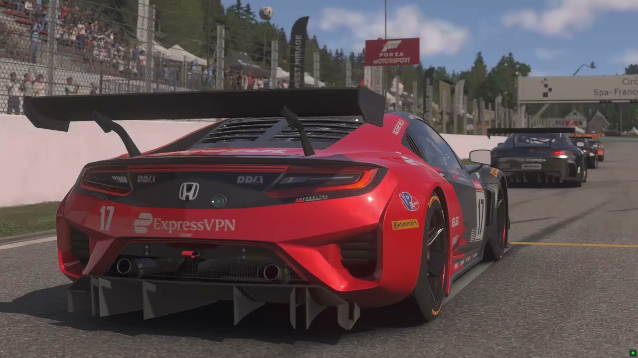 12 Laps at Spa - Forza Motorsport (Cockpit View)
