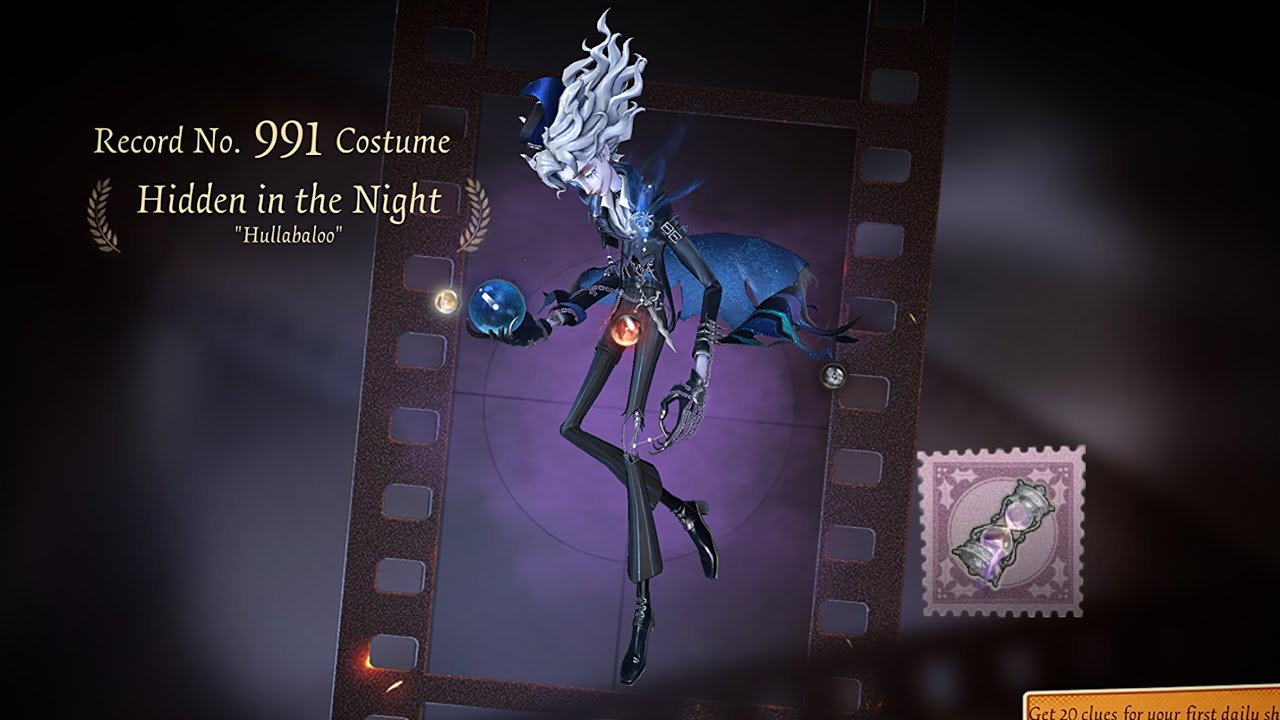 Identity V | Hullabaloo Looks So Handsome with This Outfit! “Hidden in the Night”!!! 