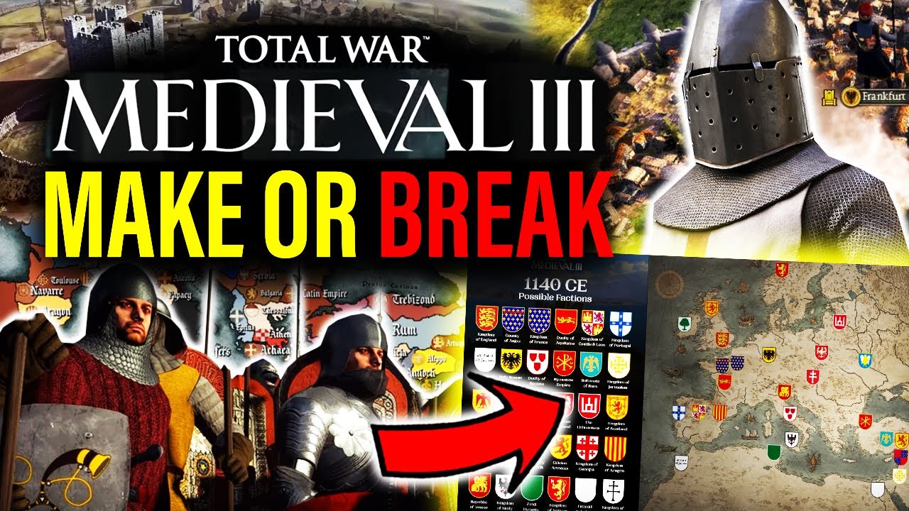 MEDIEVAL 3 TOTAL WAR: Everything CA NEEDS To Get Right