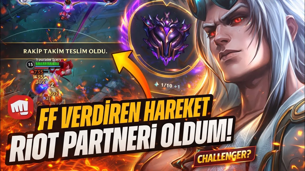 RİOT PARTNERİ OLDUM! | FF Verdiren Viego - Wild Rift