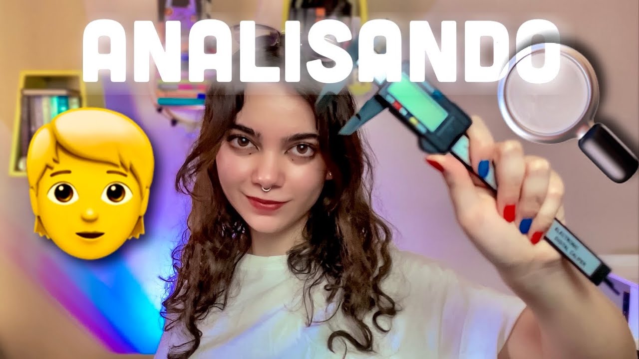 ✨ASMR | Analisando seu rosto✨