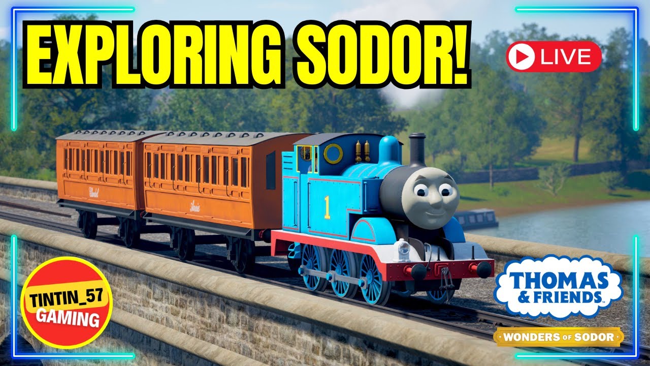 🔴 FIRST LOOK LIVE | THOMAS & FRIENDS: WONDERS OF SODOR DELUXE EDITION